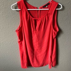 Red summer tank top/blouse